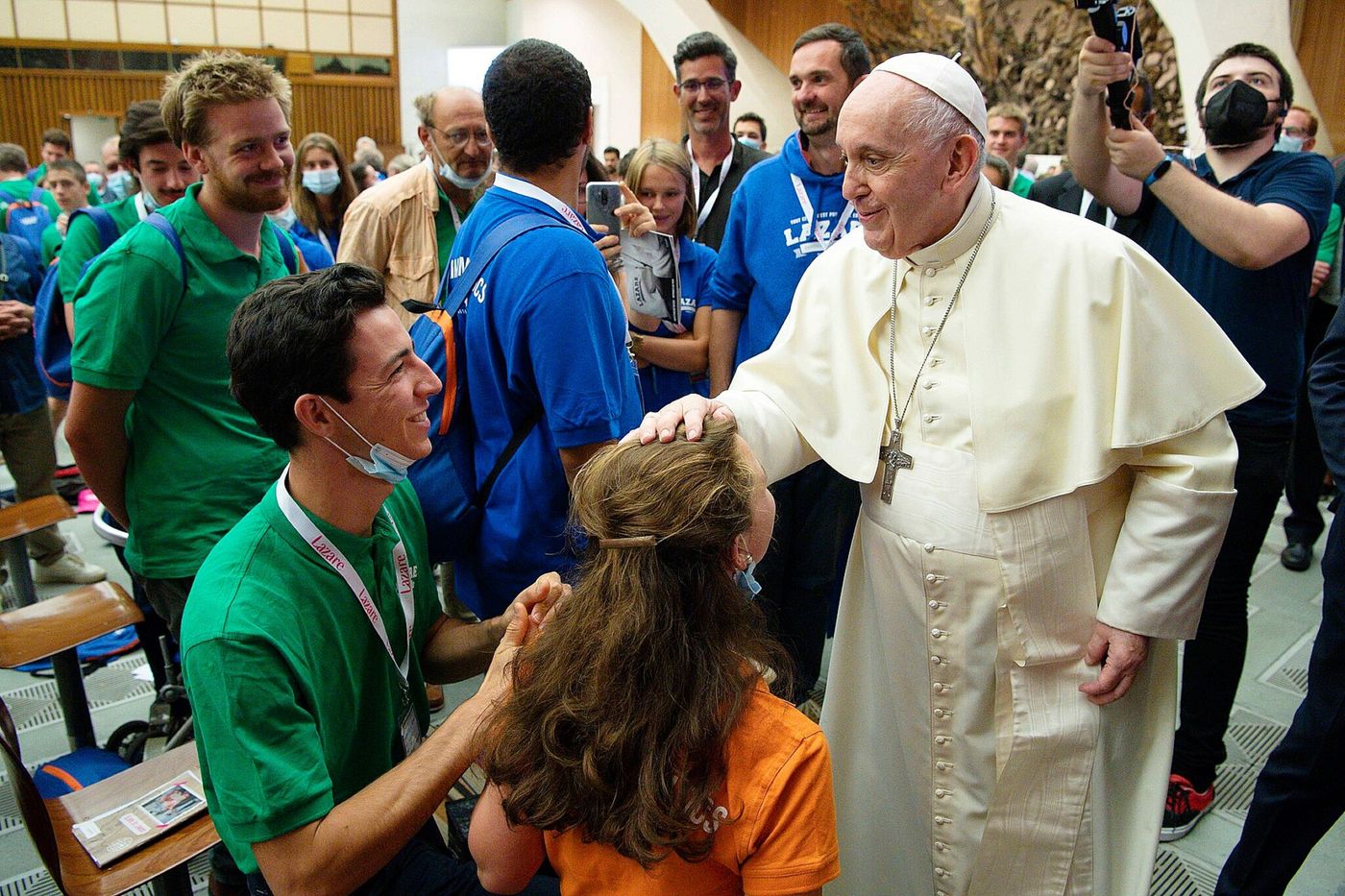 « Pour nous, les pauvres, le pape est quelqu’un d’accessible »
